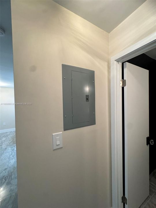 New Permitted Electrical Panel to meet 40 Year Recert Code