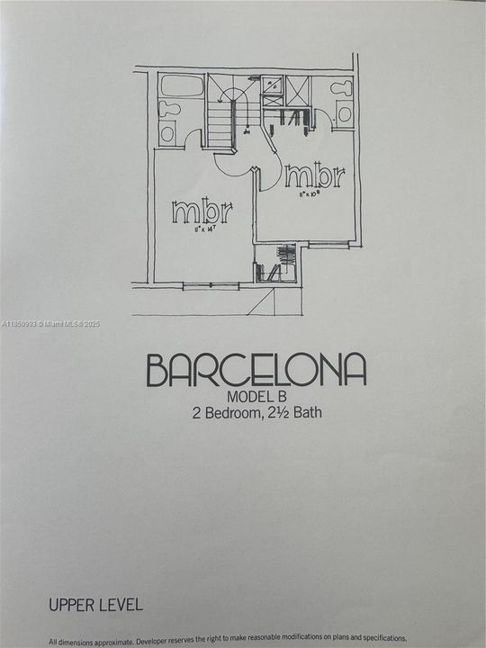 Barcelona Model Upstairs