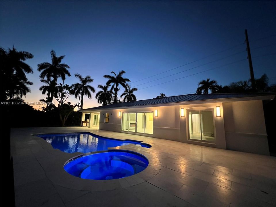 Actual Sunset Picture - not enhanced.