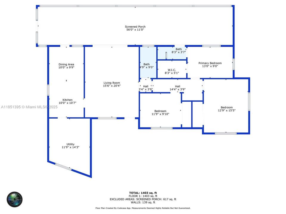 For Sale: $715,000 (3 beds, 2 baths, 1297 Square Feet)