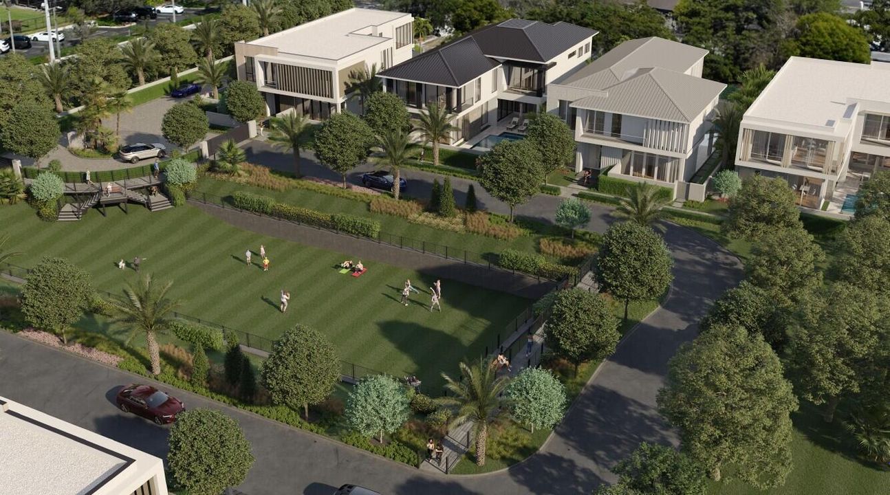 Community rendering grass