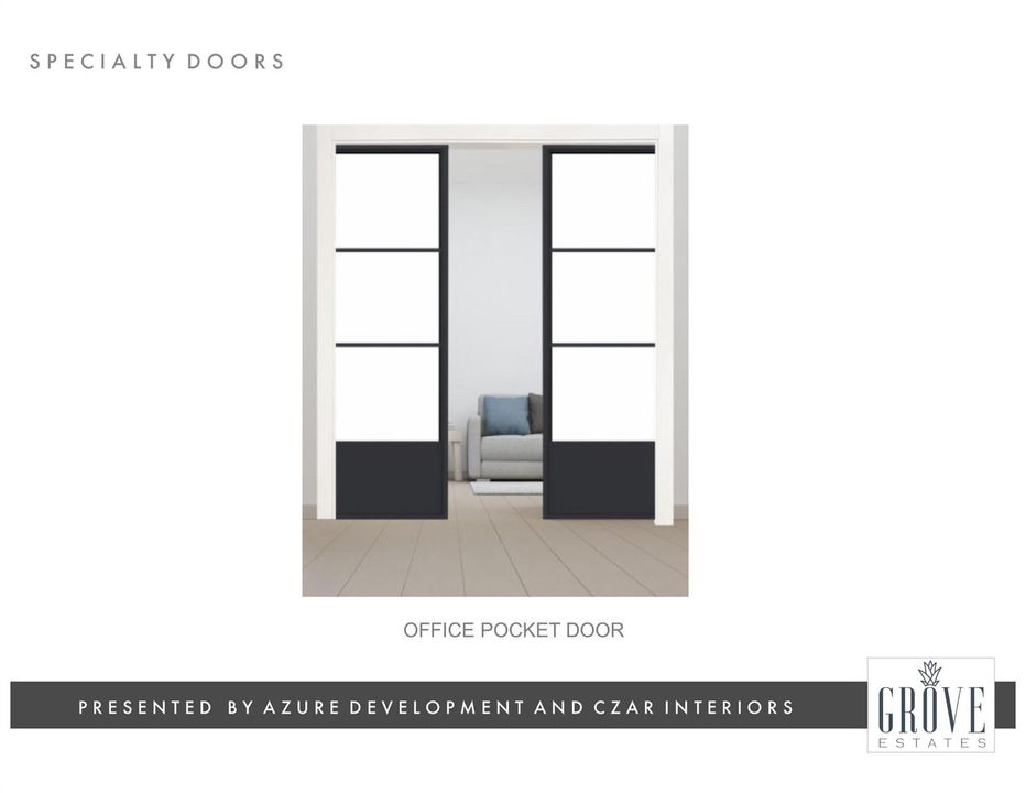 Oasis Farmhouse Pocket Doors