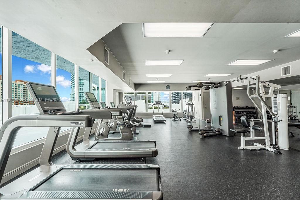 State-of-the-art fitness center with cardio and strength training equipment—ideal for an active urban lifestyle.