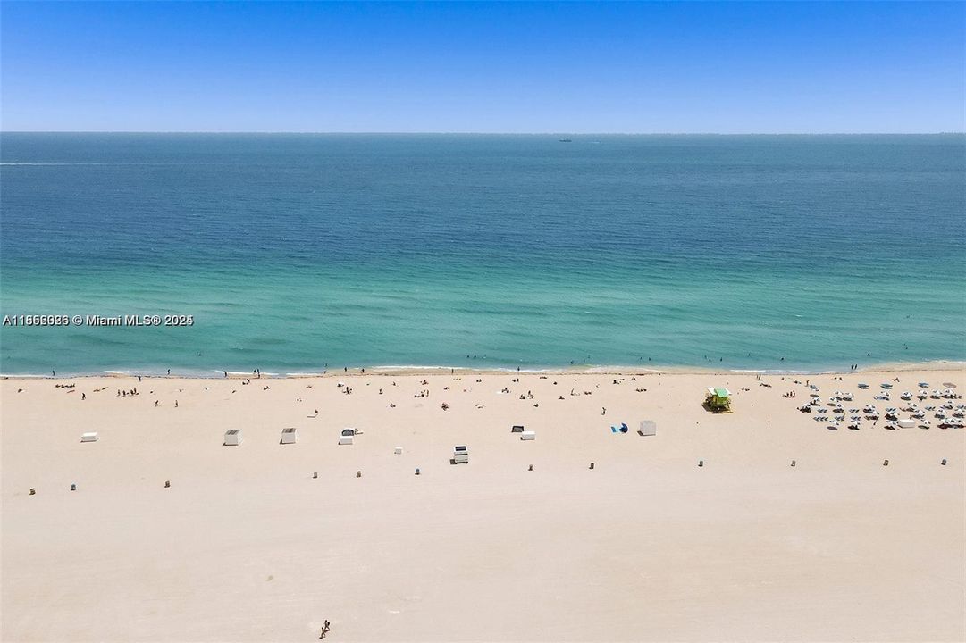 Direct beach access from condo