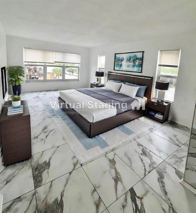 Virtual Staging - Primary Bedroom