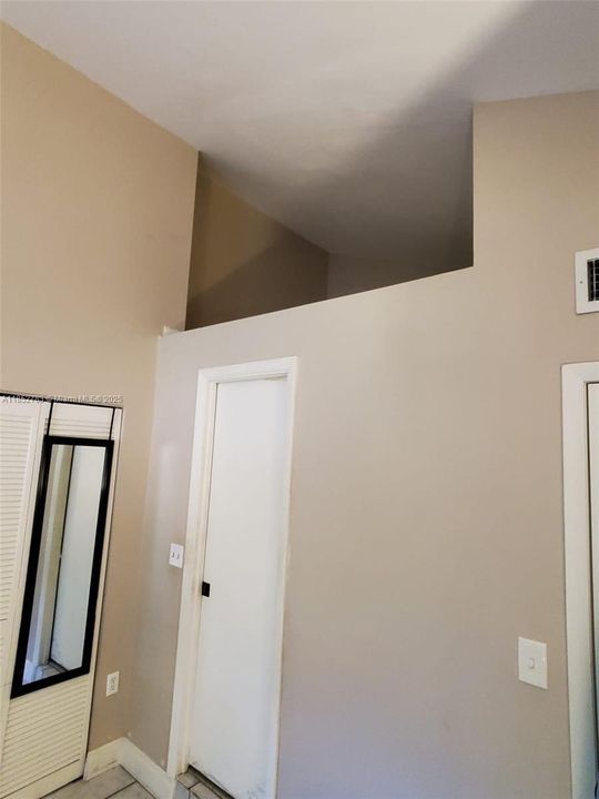 loft for a private office or storage - play room