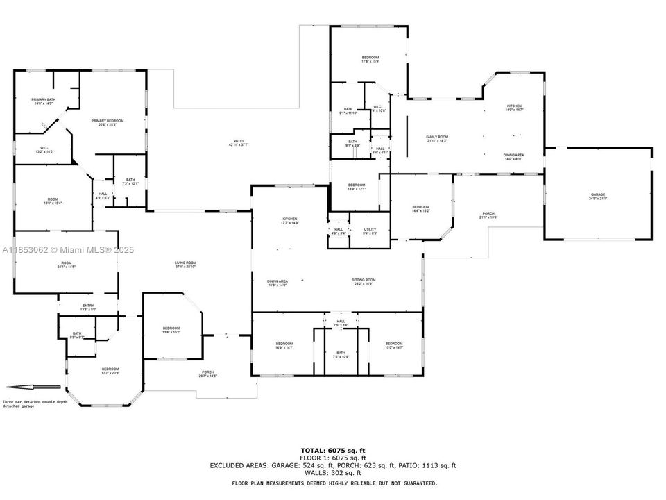 For Sale: $2,550,000 (6 beds, 6 baths, 6221 Square Feet)