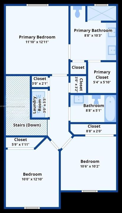 На продажу: $424,900 (3 спален, 2 ванн, 1442 Квадратных фут)