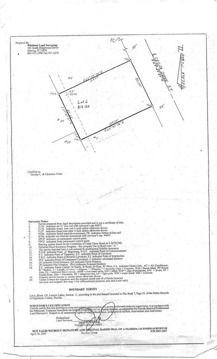 survey 1126 Greenfield Street