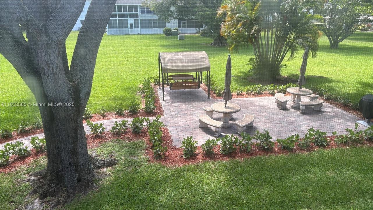 View from the balcony