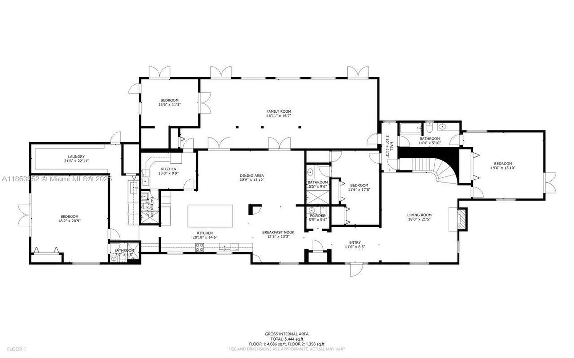 Recently Sold: $3,500,000 (7 beds, 6 baths, 5102 Square Feet)