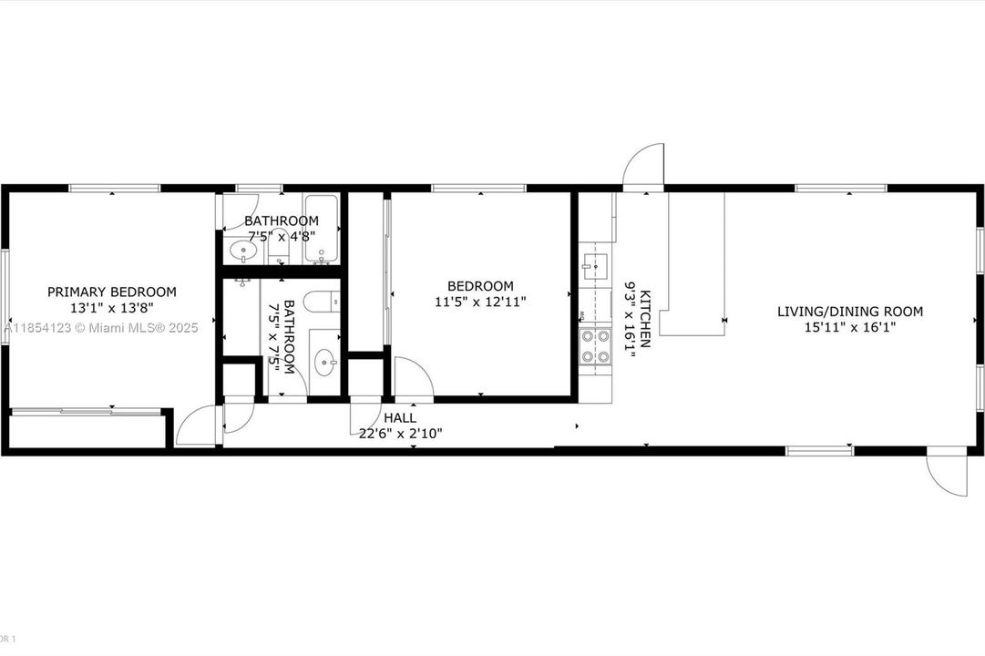 Activo con contrato: $319,000 (2 camas, 2 baños, 1000 Pies cuadrados)