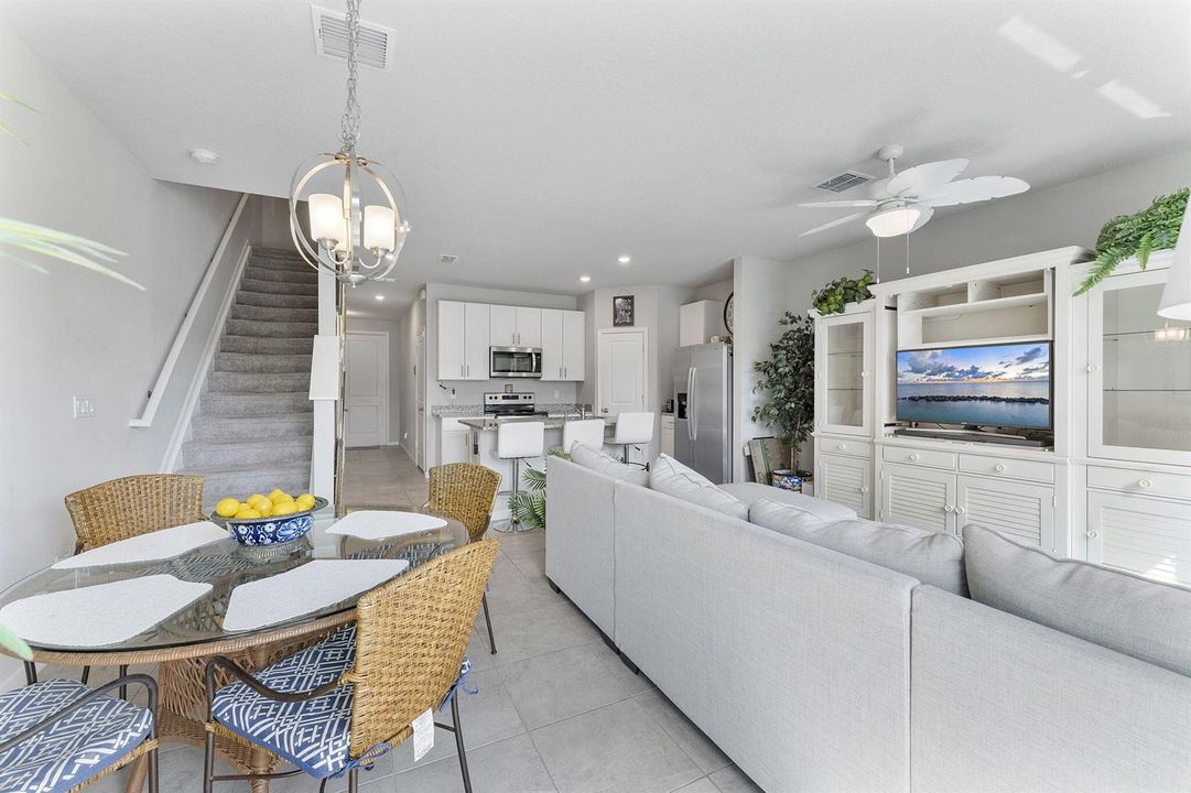 Living Area with Dining
