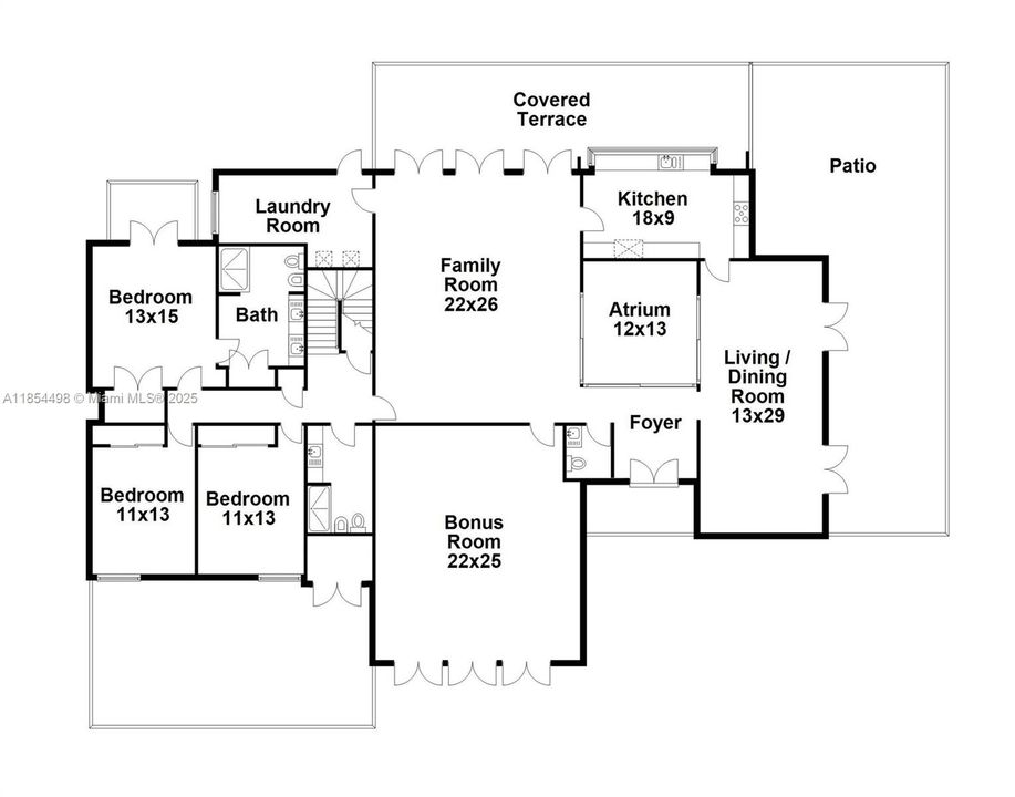 Active With Contract: $2,100,000 (5 beds, 3 baths, 3883 Square Feet)