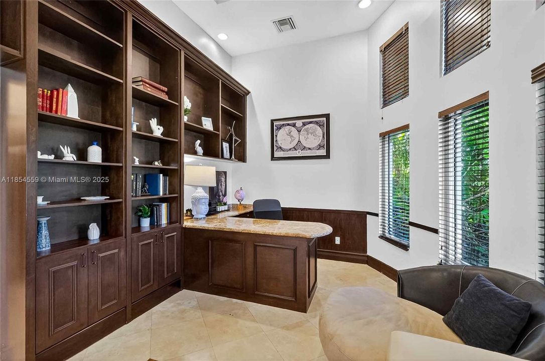 PRIVATE OFFICE IN PRIMARY BEDROOM