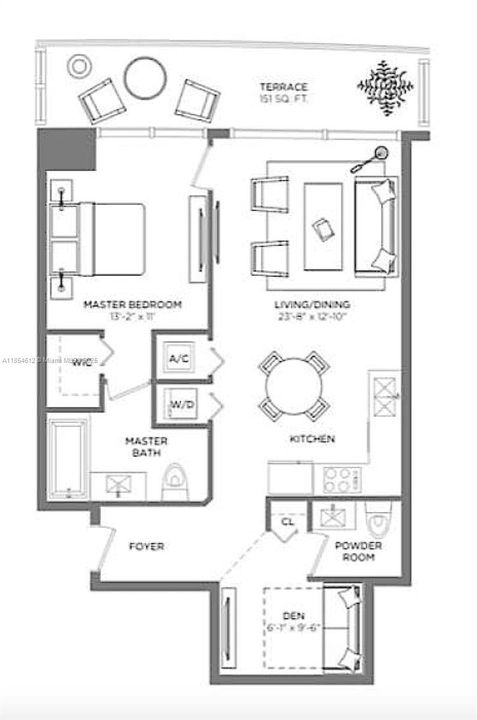 Vendido Recientemente: $470,000 (1 camas, 1 baños, 756 Pies cuadrados)