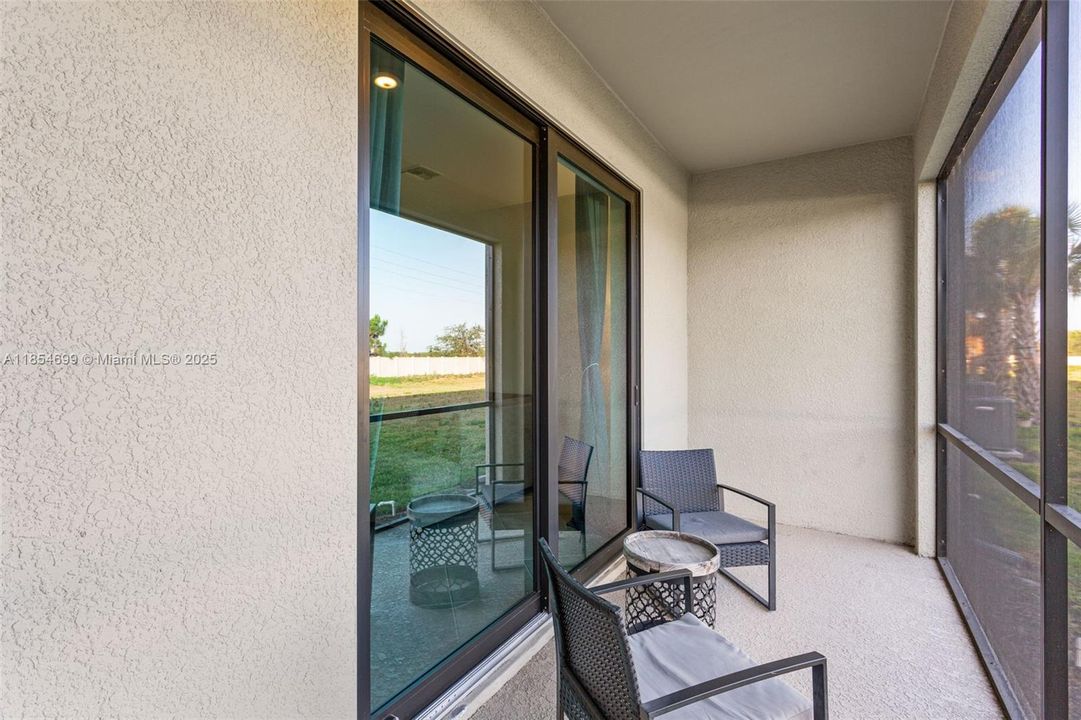 Screen enclosed lanai