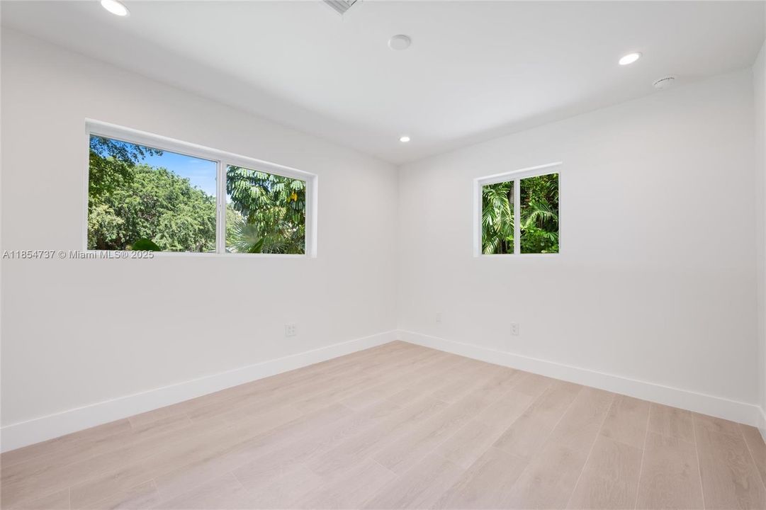 Second Bedroom - corner - facing the street