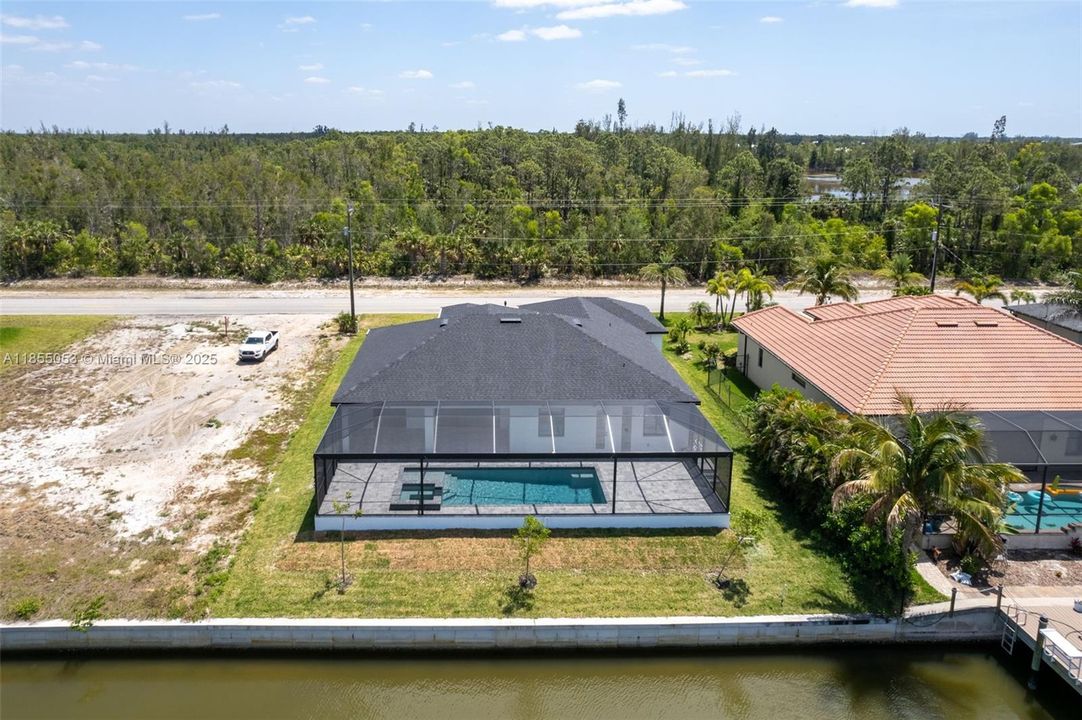 Property located in NW Cape Coral, this residence offers DIRECT ACCESS to GULF OF MEXICO, 8-10 miles away.