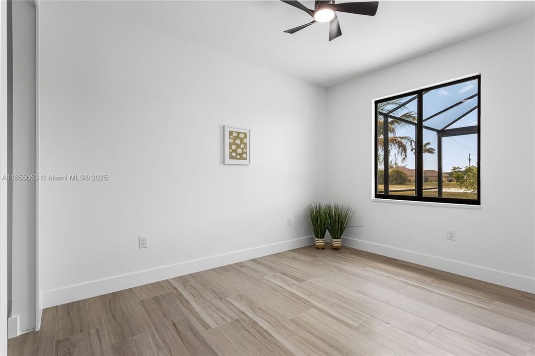 2nd Bedroom - SPLIT FLOOR PLAN provides privacy for both residents & guests.