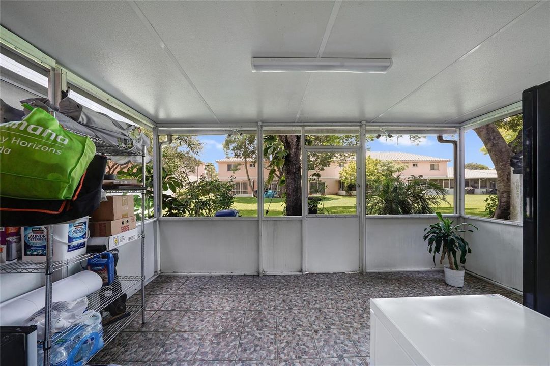 Enclosed Patio