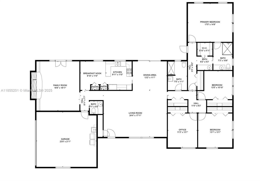Recently Sold: $1,399,000 (4 beds, 2 baths, 2608 Square Feet)