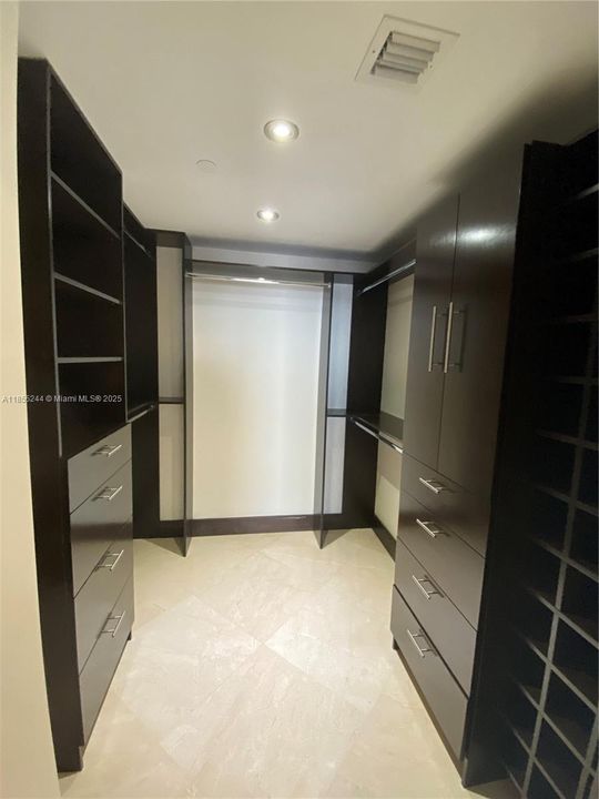 Master Walk-In closet