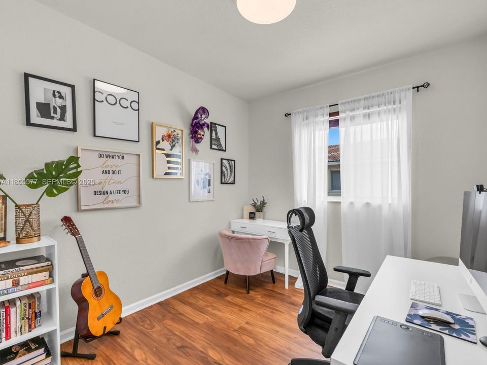 Bedroom 2 used as an office