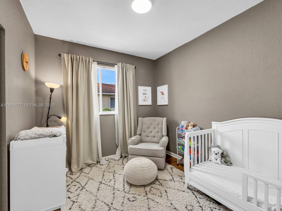 Bedroom 3 is ready for your child to move in.