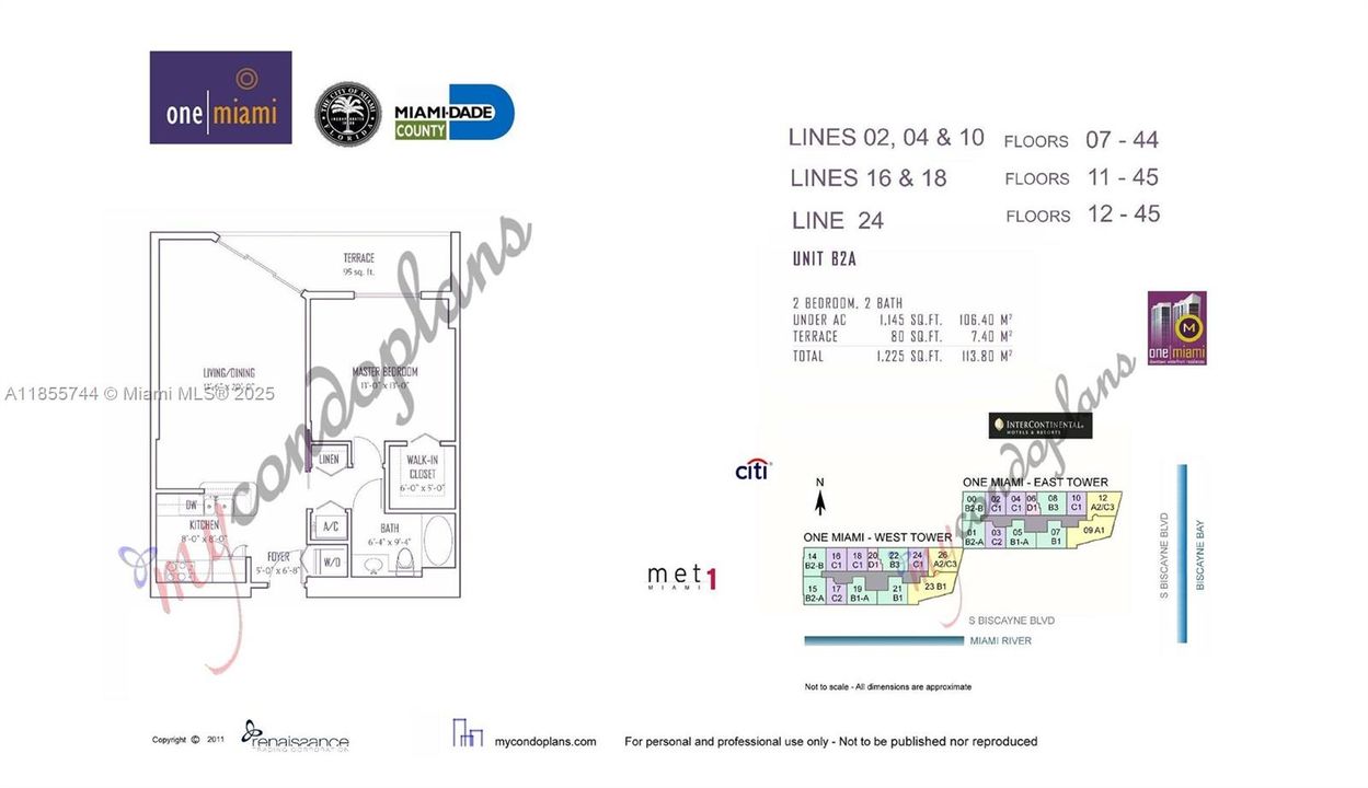 For Sale: $495,000 (1 beds, 1 baths, 846 Square Feet)