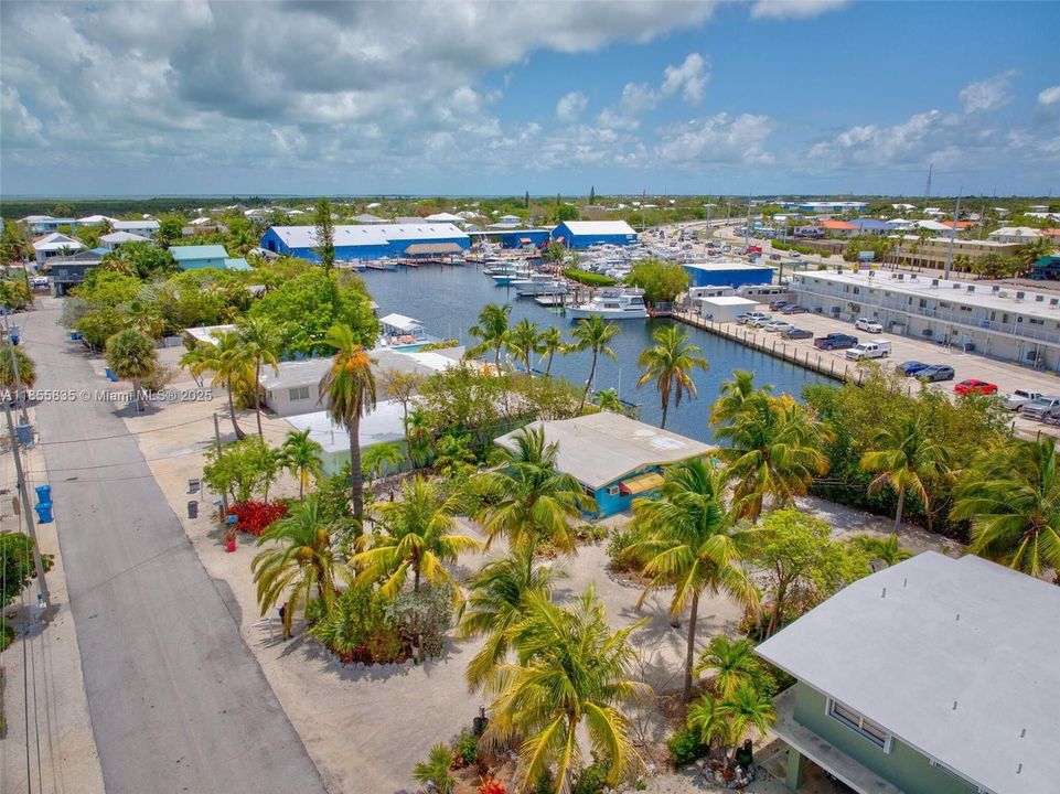Mangroves at the vacant lot waterfront are being permitted for a trim, T-dock possible at that waterfront, in addition to many options at the house lot waterfront