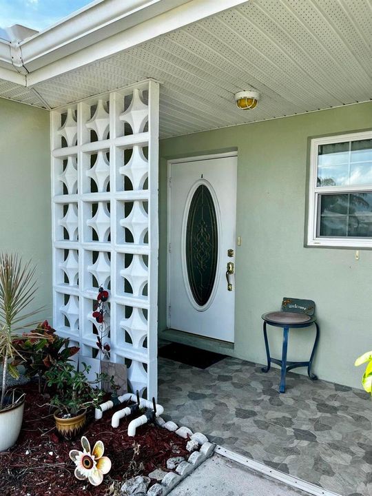 front entry