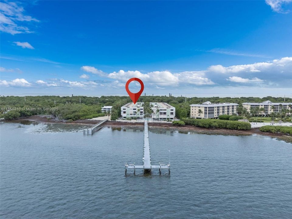 Aerial Dock Perfect For Loading/Unloading Boat