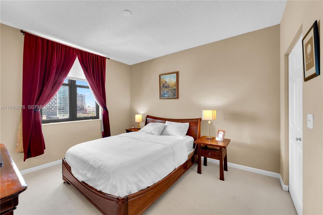 Main Bedroom. 651 Okeechobee Blvd., Unit #1002, West Palm Beach, FL.  City Place Tower Condominium. For Sale.