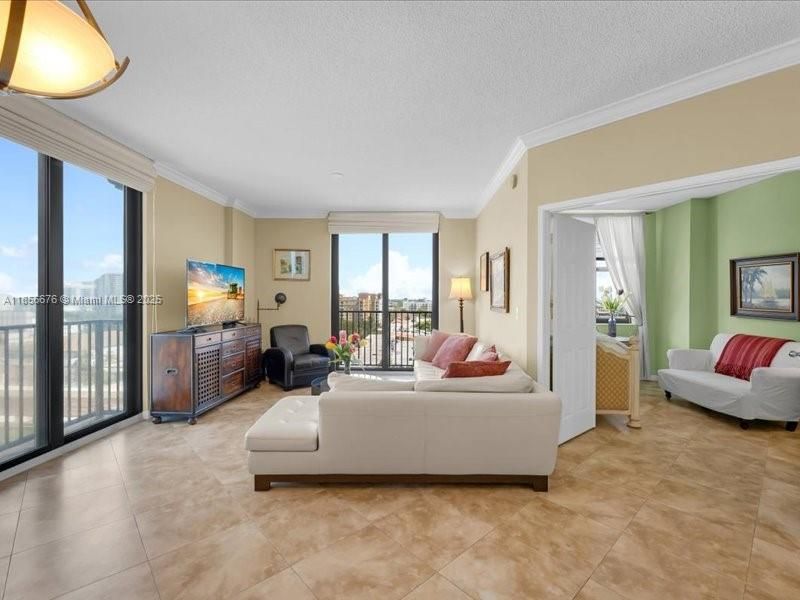 Lots of natural daylight! Lots of great views over city lights at night too! You will love it!651 Okeechobee Blvd., Unit #1002, West Palm Beach, FL.  City Place Tower Condominium. For Sale.