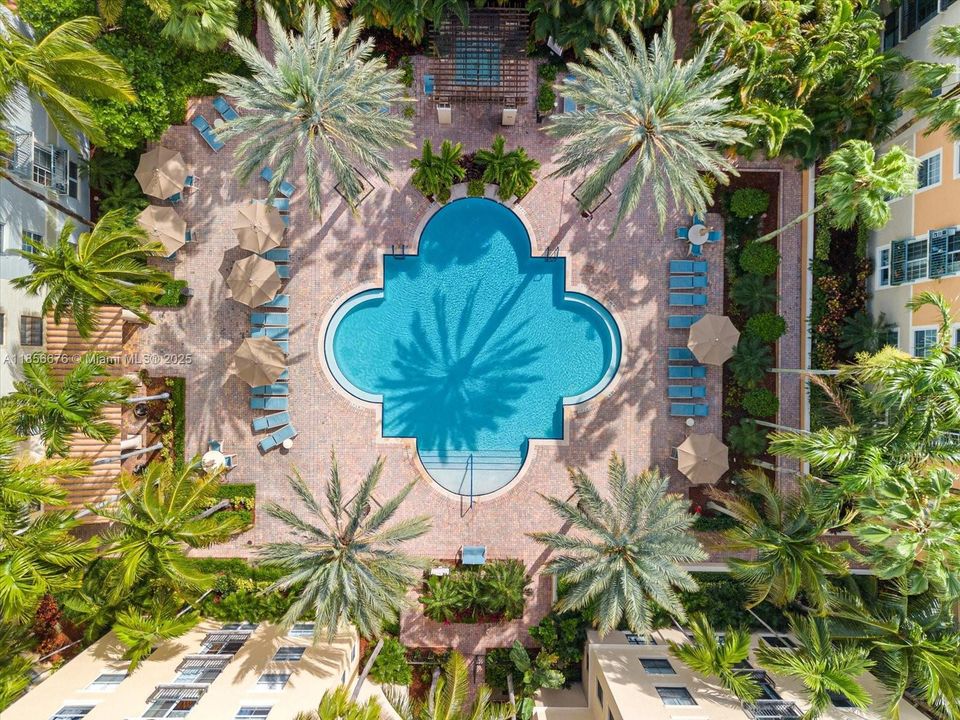 Picture-perfect Pool Area. An Oasis in the Heart of the City!651 Okeechobee Blvd., Unit #1002, West Palm Beach, FL.  City Place Tower Condominium. For Sale.