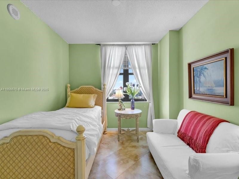Second Bedroom. Could also be used as an extension of your living space or home office!651 Okeechobee Blvd., Unit #1002, West Palm Beach, FL.  City Place Tower Condominium. For Sale.