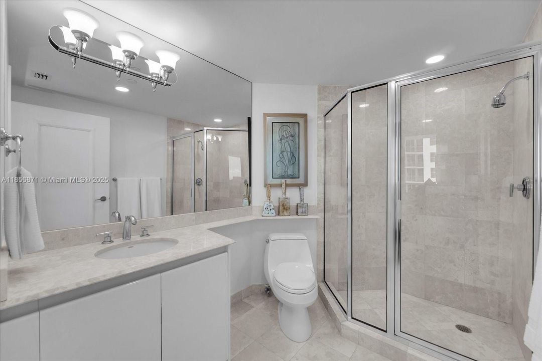 Property may also be rented as a 2-BD for $17,900/month with this bedroom locked.