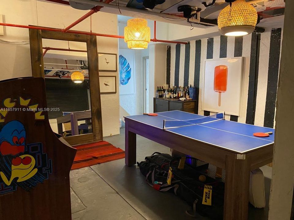 Garage play room