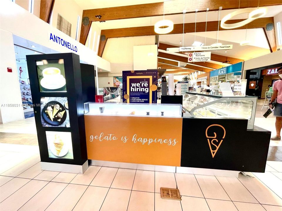 Gelato Kiosk
