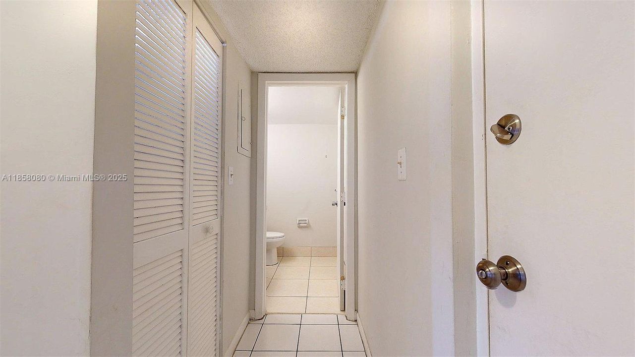 Entrance to Half Bath