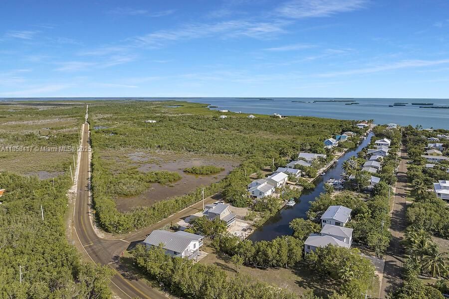 Just a short distance from open water