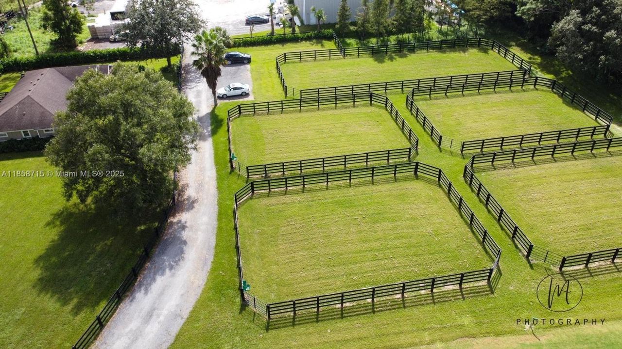 8 LARGE PADDOCKS
