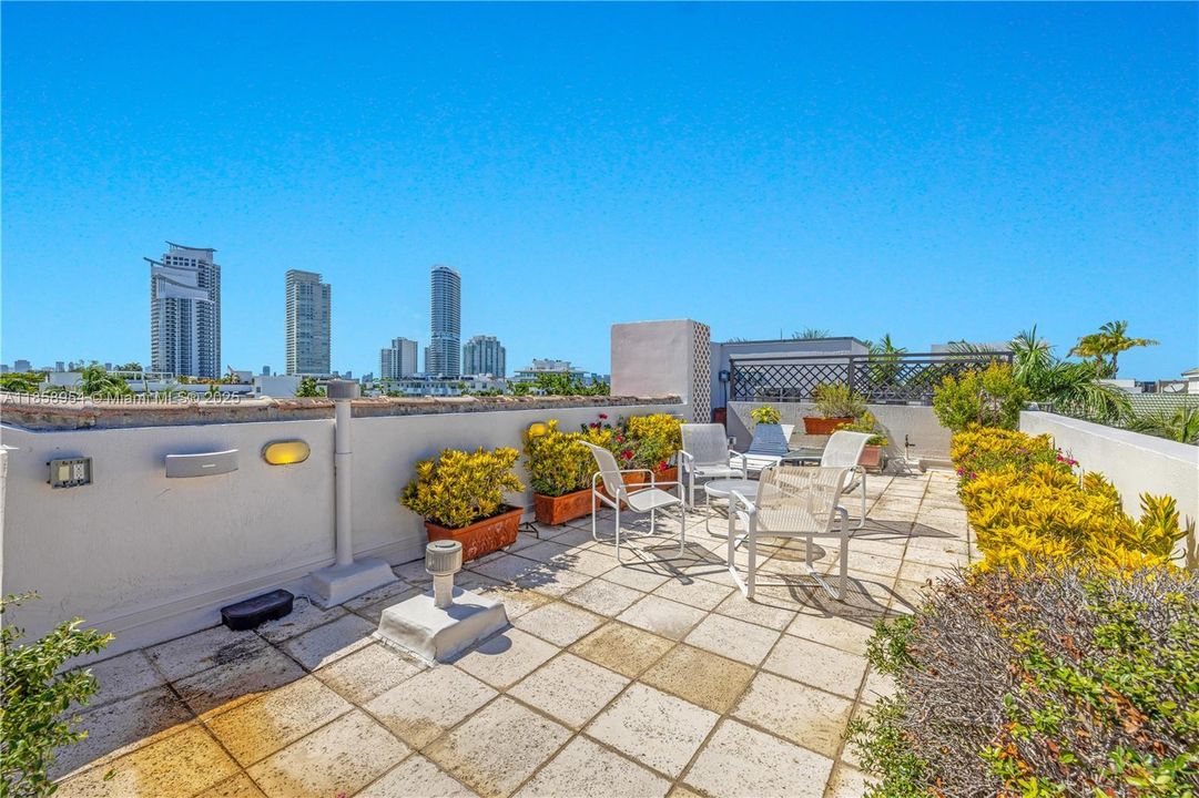 Access through the dining room