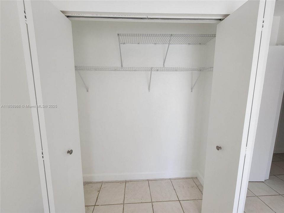 2nd bedroom closet