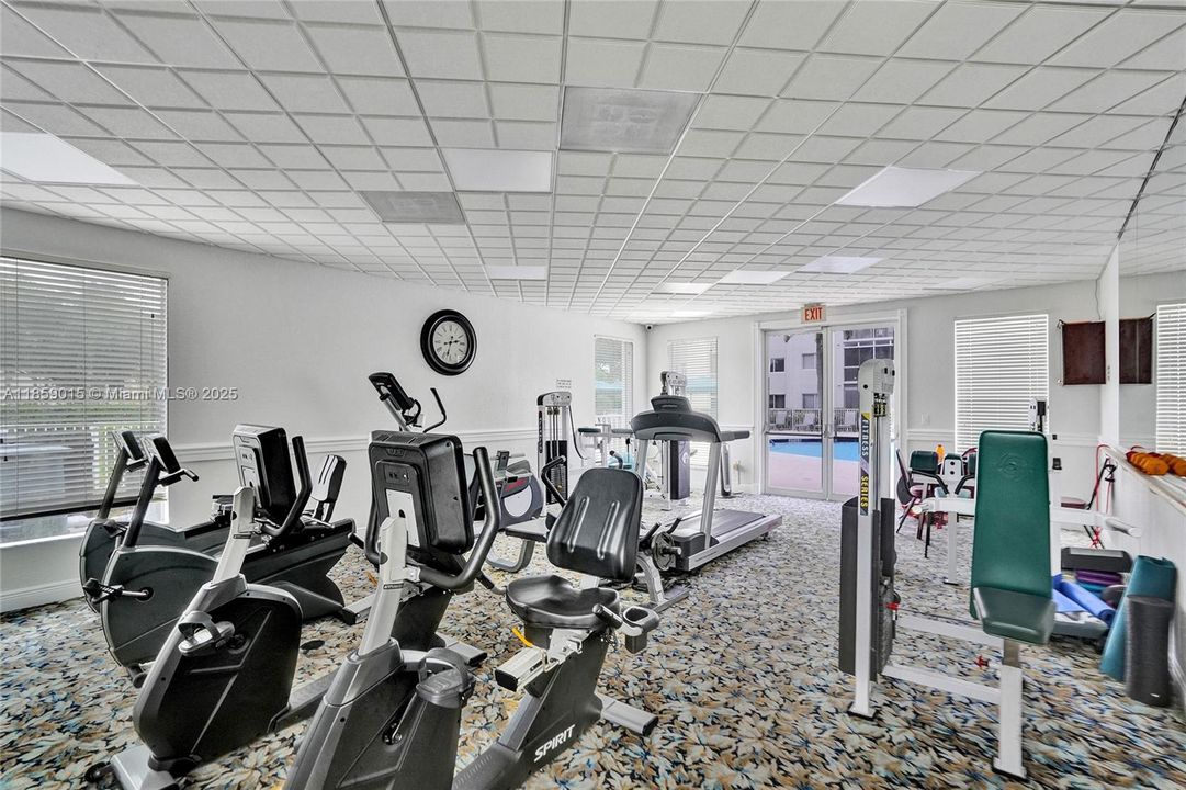 Southampton satellite clubhouse gym