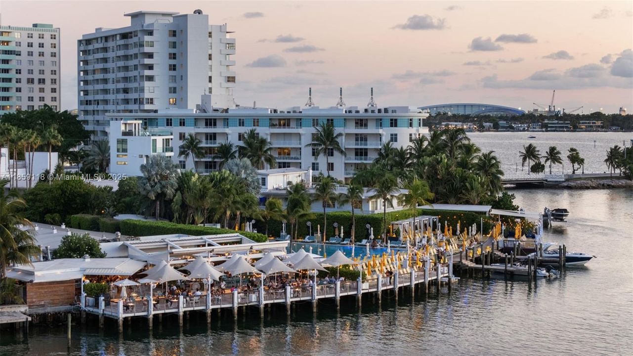 close proximity to the standard spa