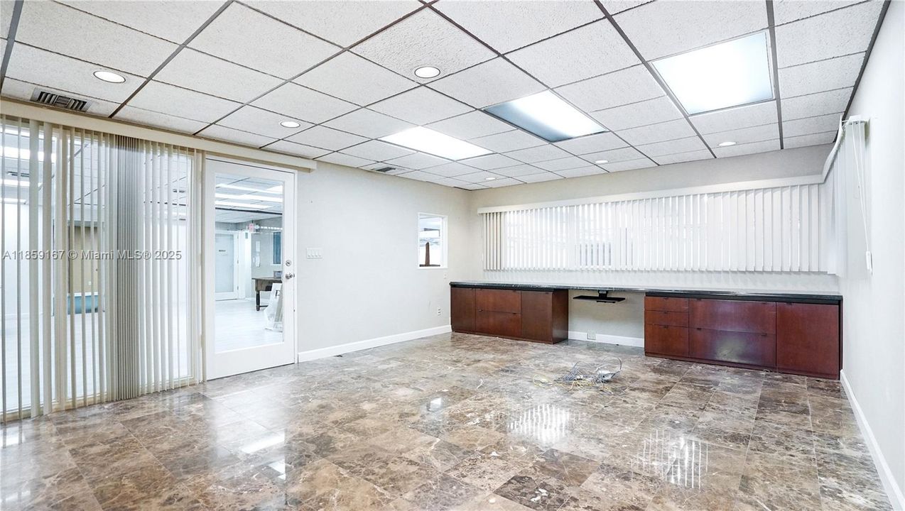 Large office space.