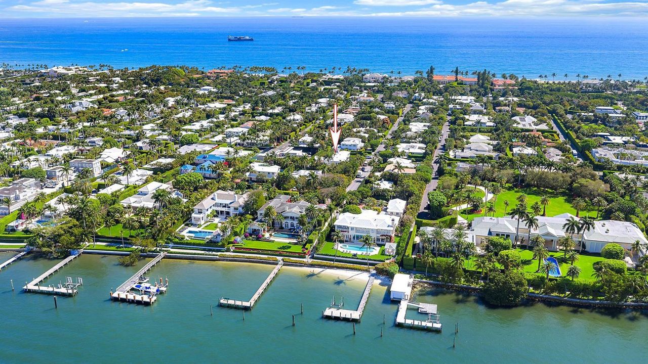 West to East Aerial