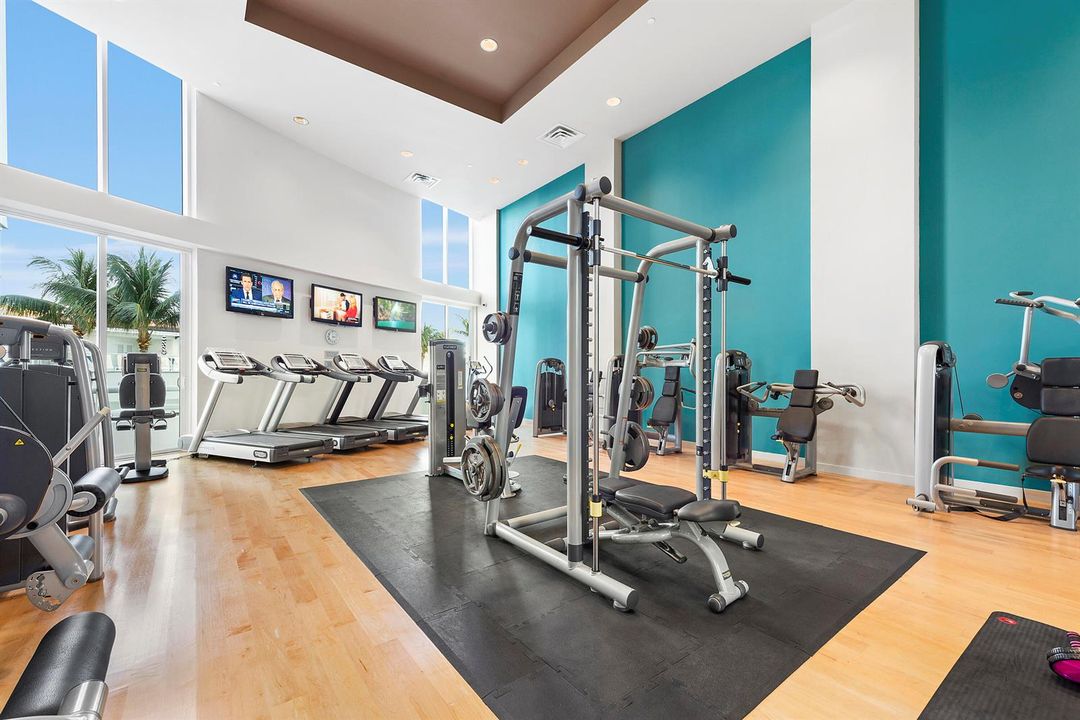 Fitness area